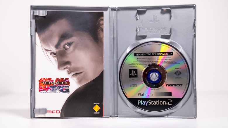Un disque Tekken 2 pour PS2
