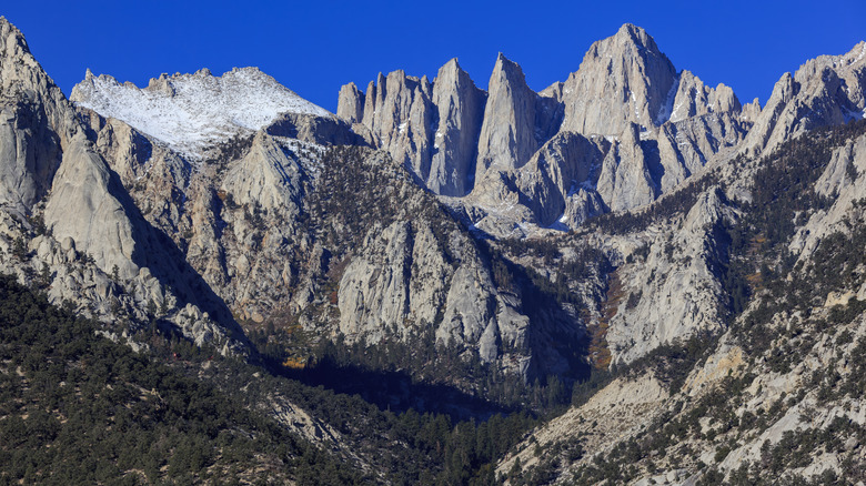 Mount Whitney et pics environnants en Californie