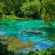 Le Florida State Park qui est chaud toute l'année avec de magnifiques cascades et une natation immaculée