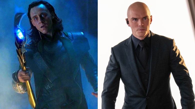 Loki à côté de Lex Luthor