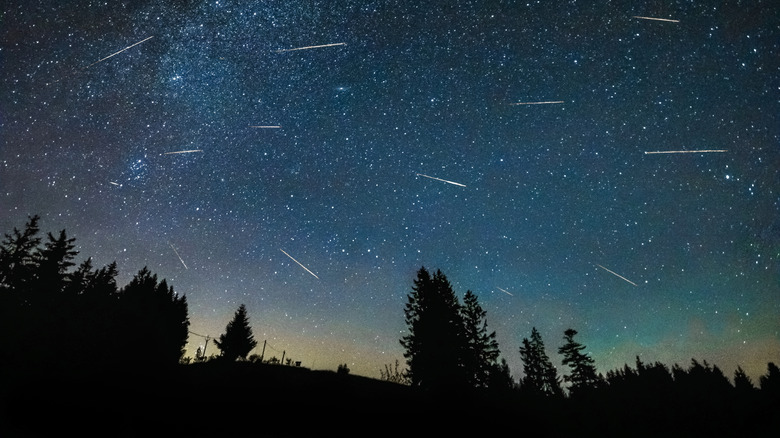 Météores perséides sur la République tchèque