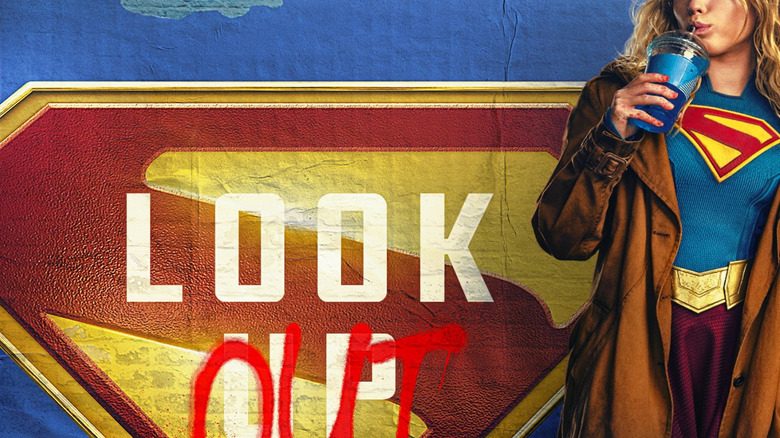 Le slogan de l'affiche du film Supergirl