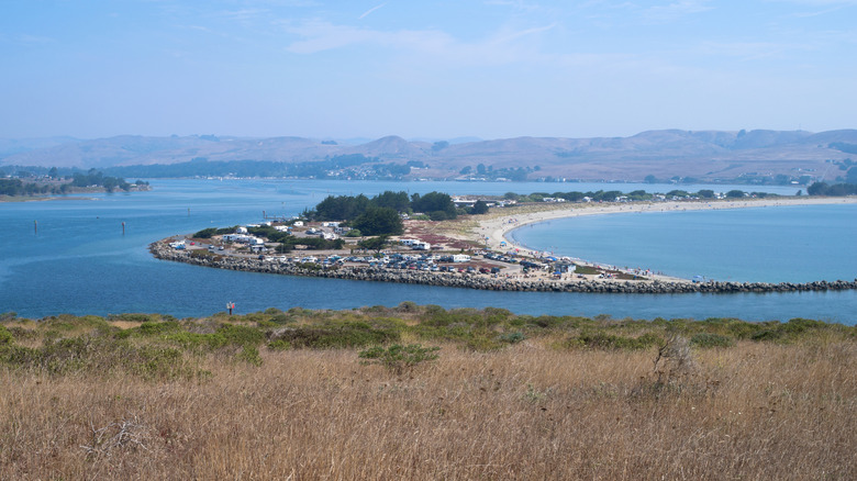 Doran Park dans le comté de Sonoma California à distance.