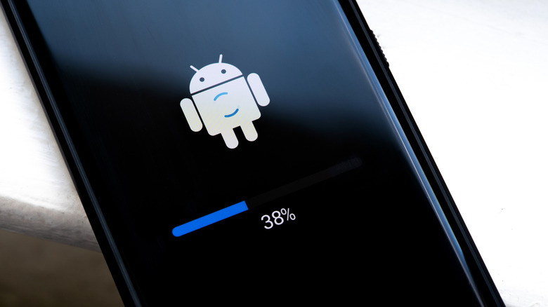 Une mise à jour de l'appareil Android