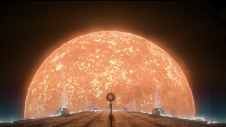 Un soleil dans la fondation