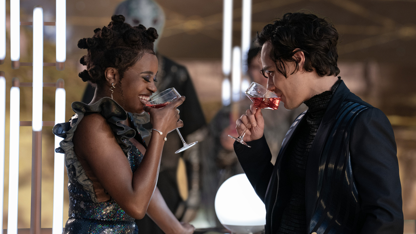 Strange New Worlds Saison 3 révèle enfin qu'une certaine chanson pop existe toujours dans l'univers Star Trek