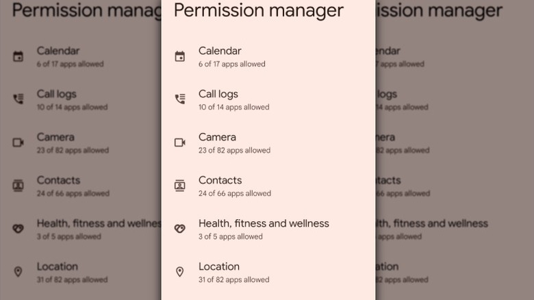 Gestionnaire d'autorisation Android