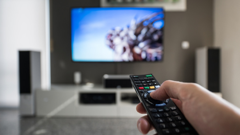 télécommande télévisée