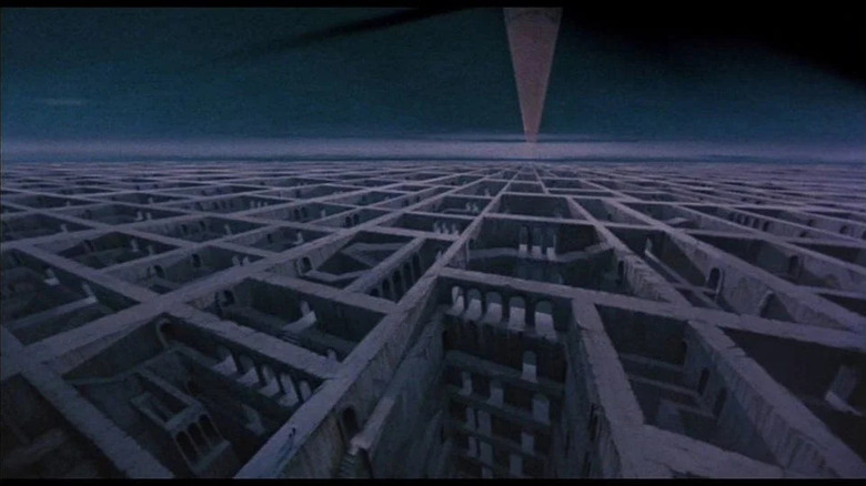 Une photo du labyrinthe en 