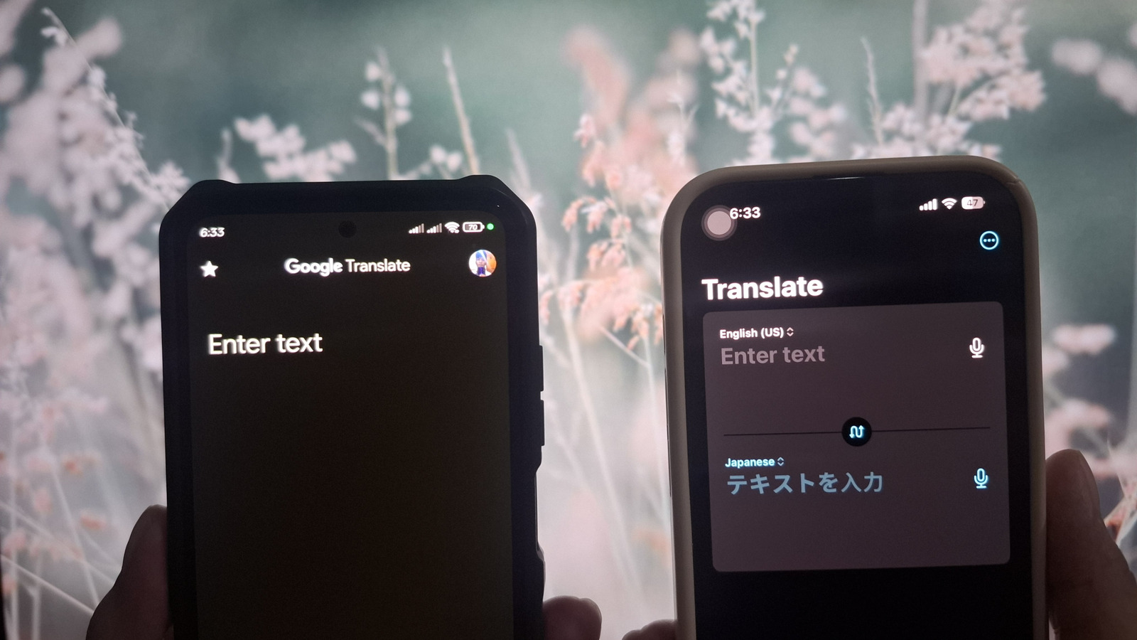 Quelle application de traduction offre plus, Google ou Apple traduisent?