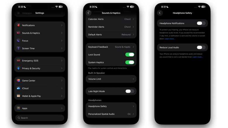 Désactiver la réduction du réglage audio de chargement