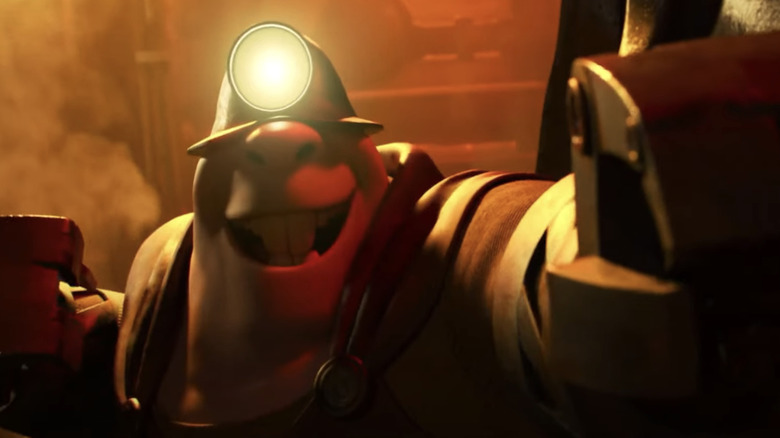 Le Underminer combat M. Incredible dans The Incredibles 2