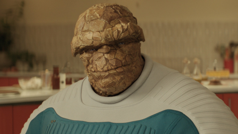 La chose était assise dans la cuisine dans les quatre fantastiques: premiers pas