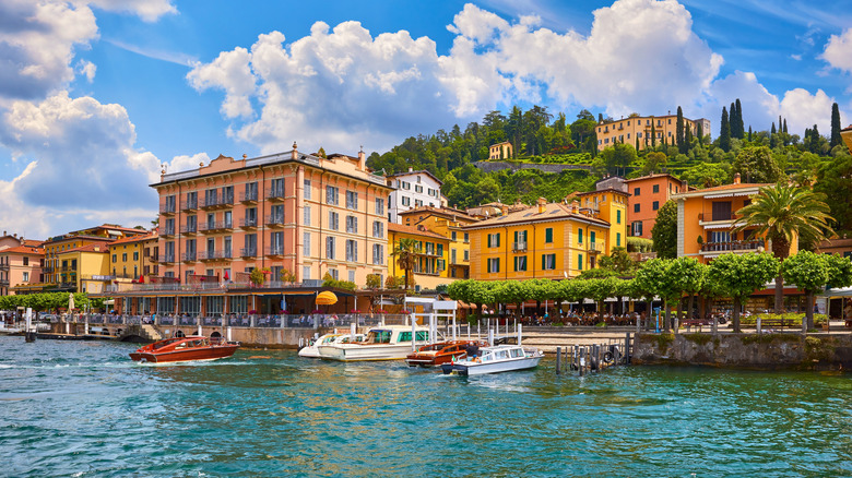 Point de vue de Bellagio de l'eau