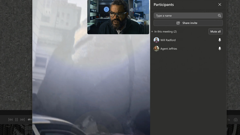 La volonté de Ice Cube Radford a l'air choquée alors qu'il regarde la vidéo d'un extraterrestre dans War of the Worlds