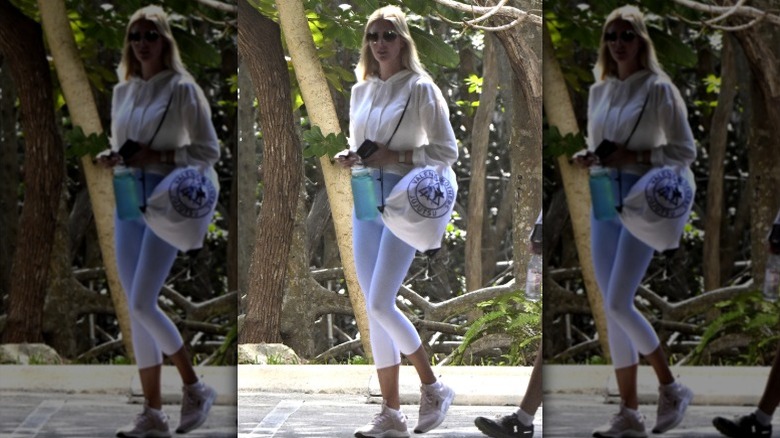 Ivanka Trump arrive à Jiu Jitsu