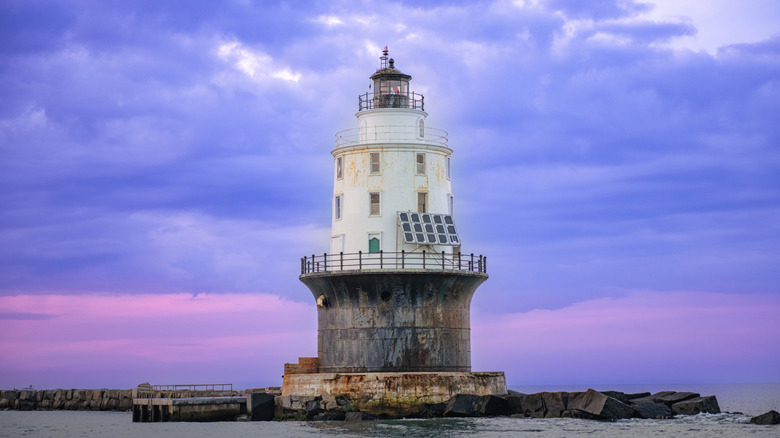 HARBOR OF REFUGE LIGHTHOUSE AU CAPE HENLOPEN près de Lewes, Delaware