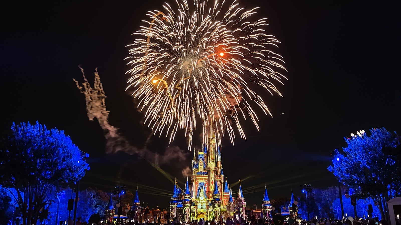Certains des meilleurs endroits pour regarder les feux d'artifice de Magic Kingdom, selon des experts Disney