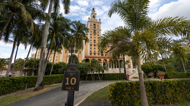 Un trou au parcours de golf Biltmore à Coral Gables