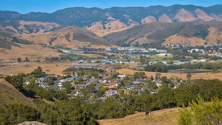Vue de SLO depuis Bishop Peak