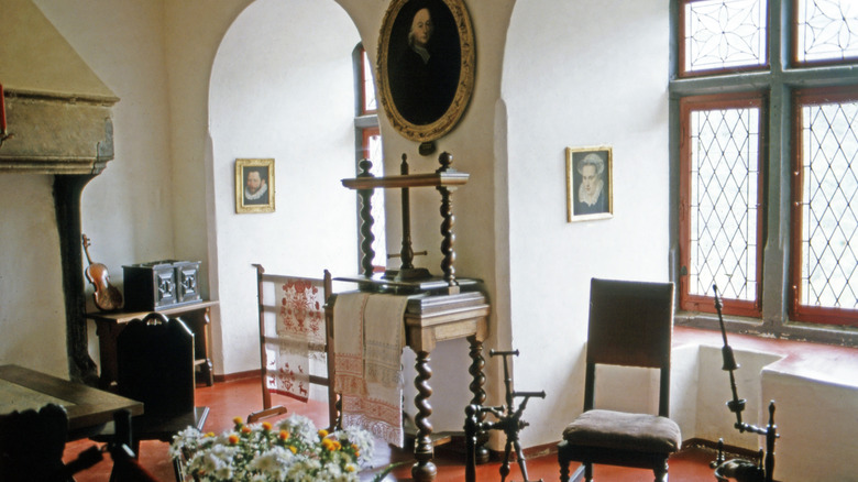 Intérieur intact du château d'Eltz