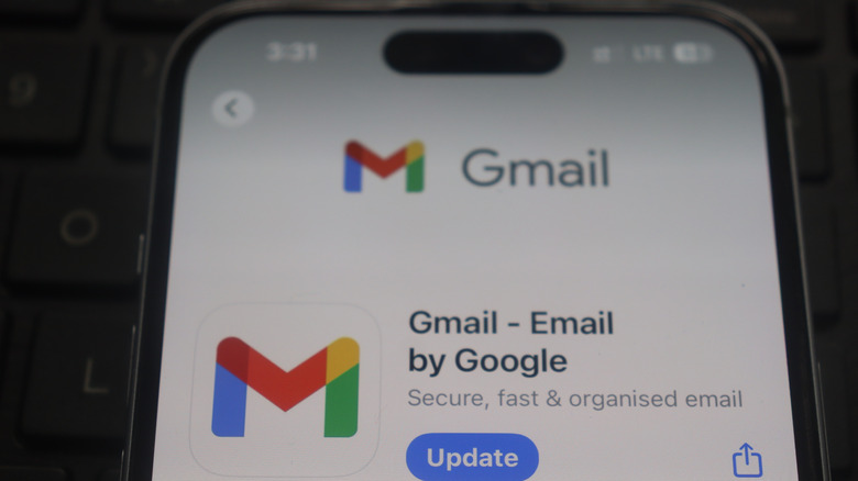 Application Smartphone Gmail