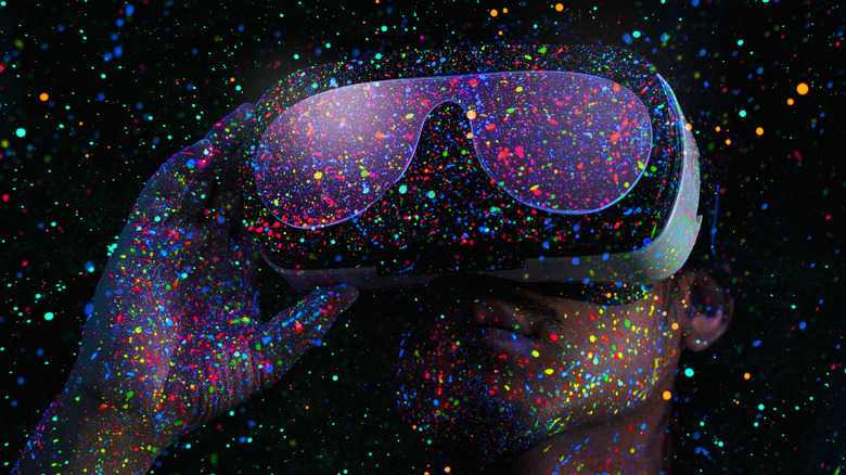 Imagine numérique de l'espace VR