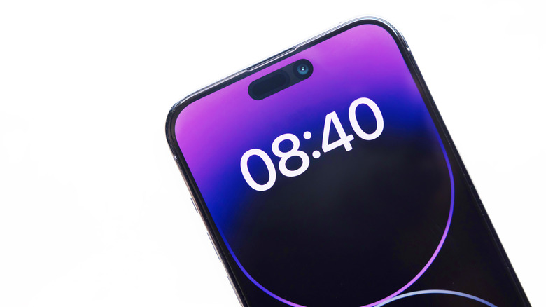 iPhone avec île dynamique