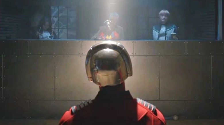 Auditions de pacificateur pour le gang de la justice dans le pacificateur