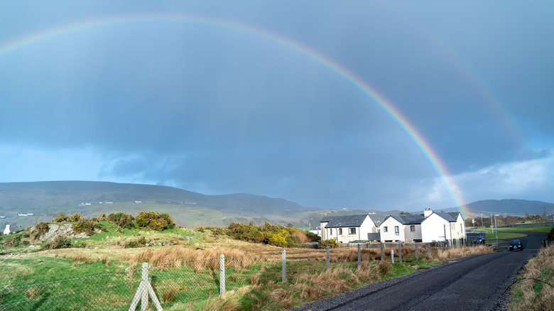 Arc-en-ciel sur l'Irlande