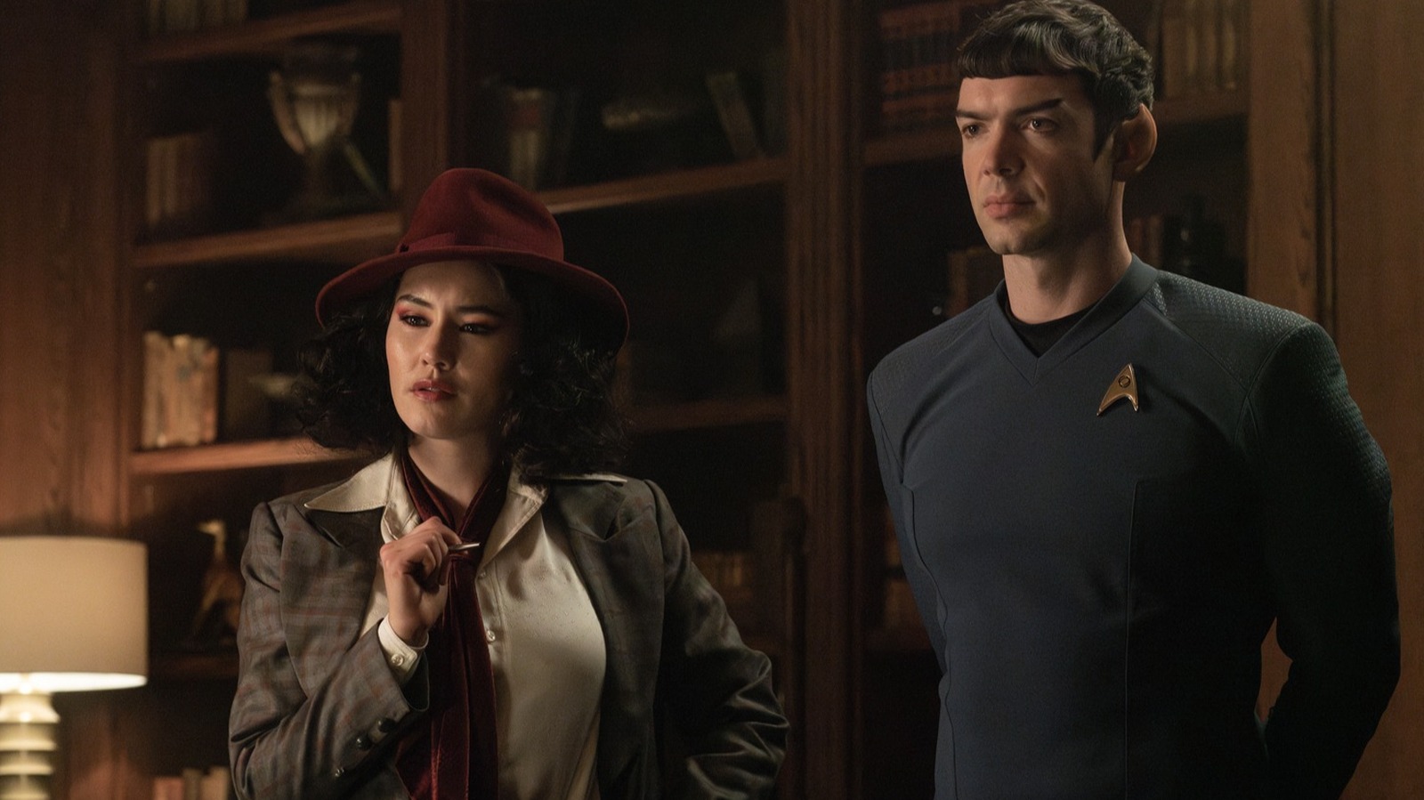 La nouvelle intrigue romantique de la saison 3 de la saison 3 de Strange New Worlds a dû se produire grâce à Star Trek Canon