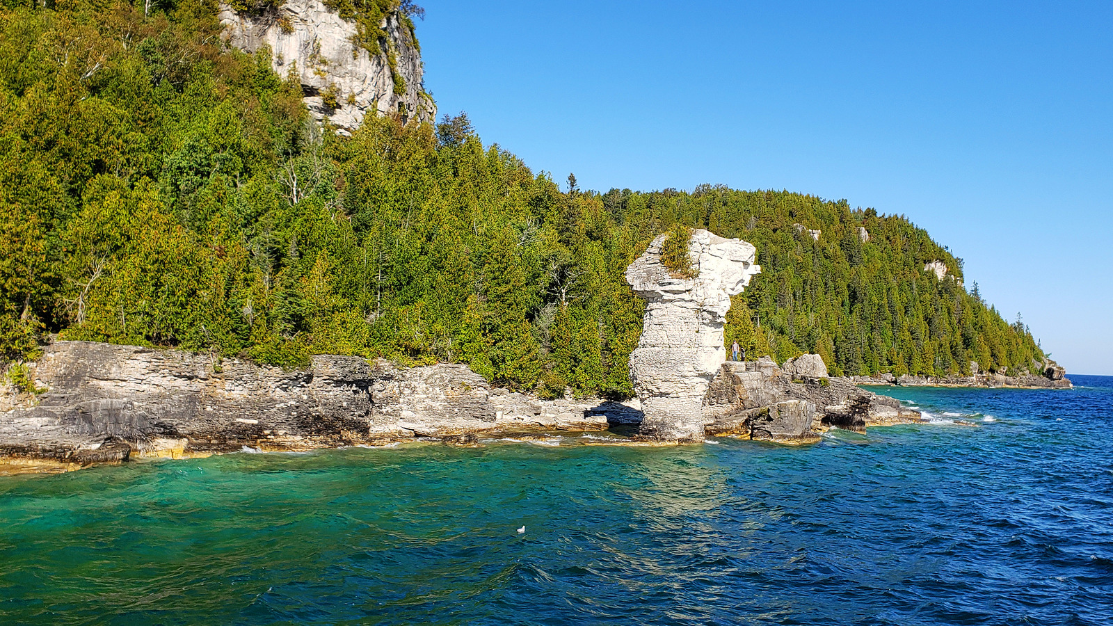 Ce parc marin national canadien propose une magnifique randonnée autour de Flowerpot Island