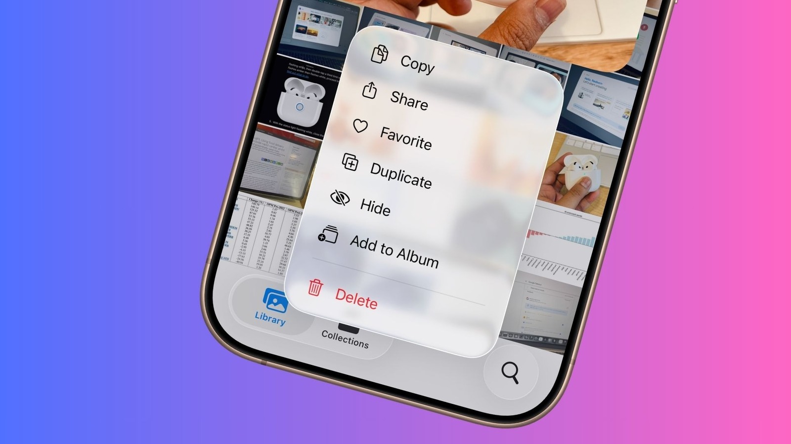Comment créer un album privé dans la bibliothèque photo de votre iPhone