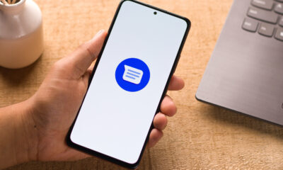 Que signifie le point bleu sur les messages texte Android?