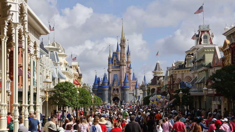 Le royaume magique de Disney World.