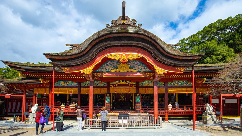 Sanctuaire de Dazaifu Tenmangu à Dazaifu, Fukuoka Prefecture, Japon