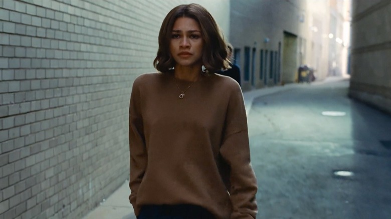 Zendaya comme Tashi Duncan dans une ruelle à Challengers