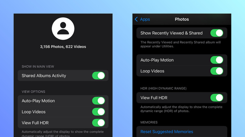 Désactiver la boucle vidéo dans iPhone iOS 18
