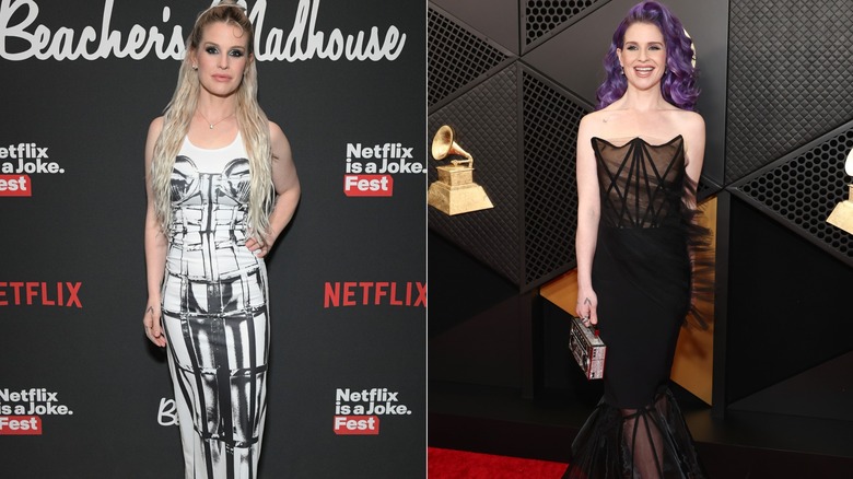 Kelly Osbourne à la recherche de tapis de façon sensiblement plus minces en 2024