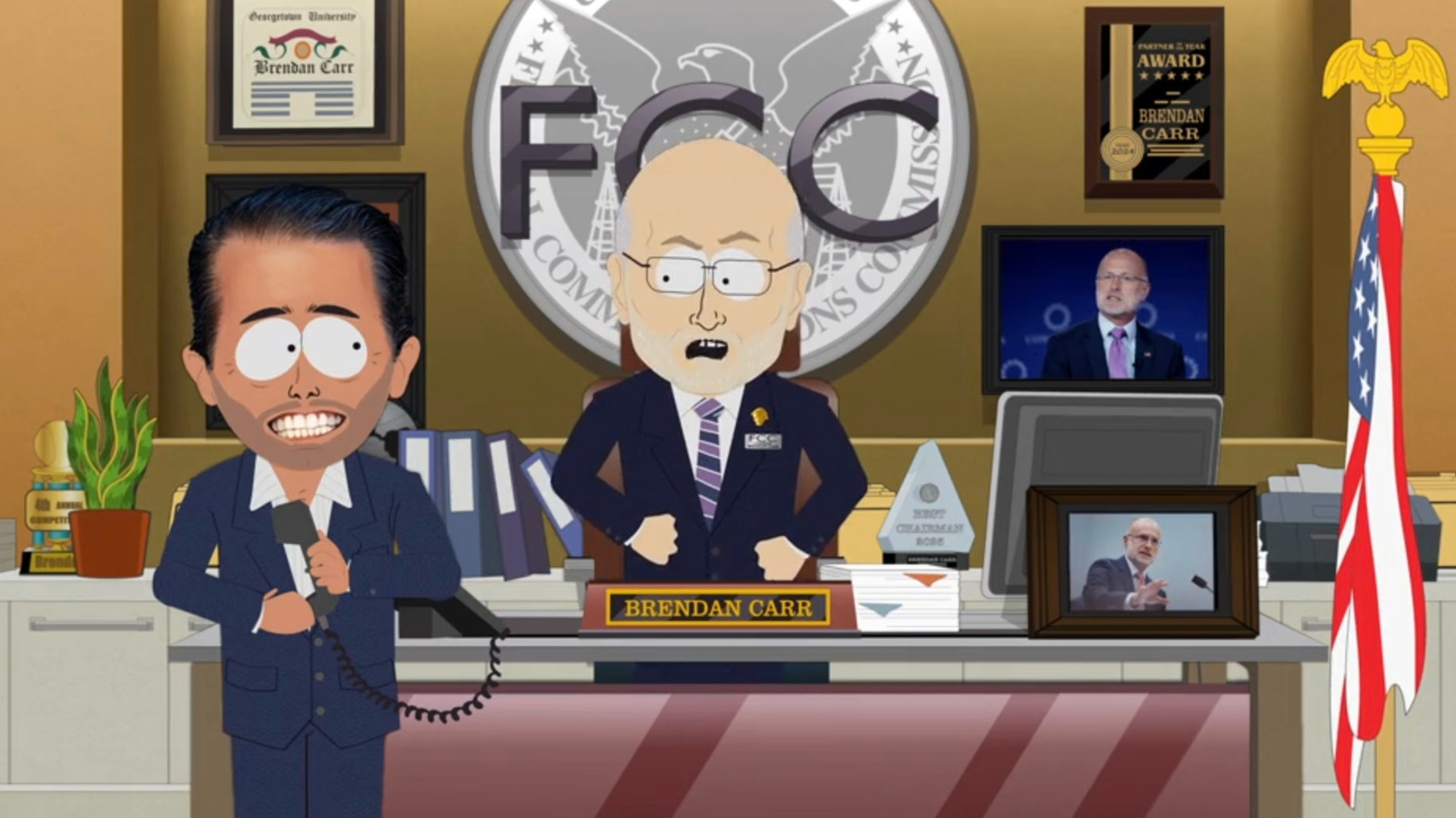 South Park a répondu à l'incident de Jimmy Kimmel de la manière la plus ridicule imaginable