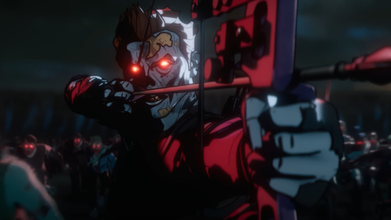 Zombie Okoye de Kenna Ramsey menant Hawkeye et abomination zombifiés