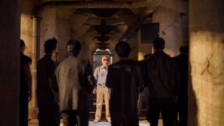 Martin Scorsese dirigeant le défunt