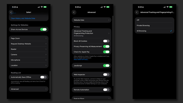 Activer la protection des empreintes digitales dans iOS 26