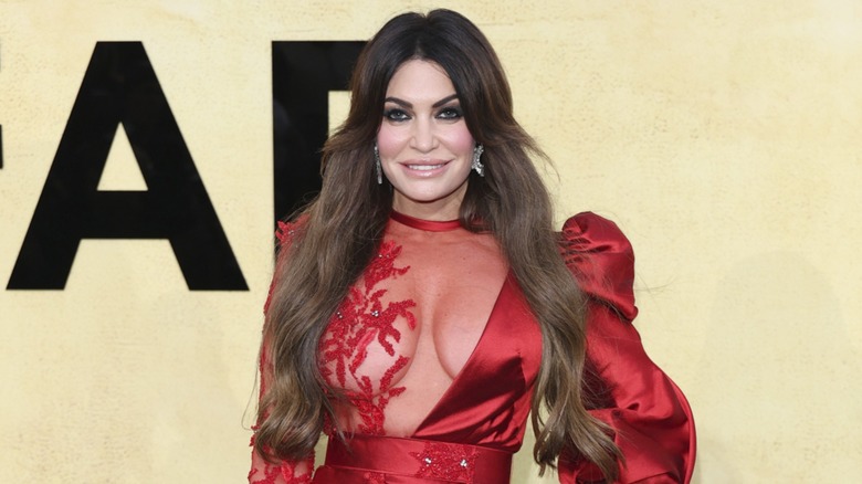 Kimberly Guilfoyle sur le tapis rouge en 2025