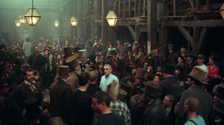 Martin Scorsese sur le tournage des gangs de New York