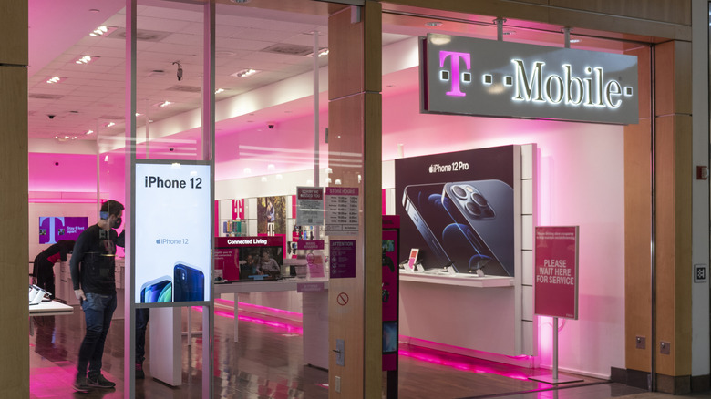 Vitrine T-Mobile