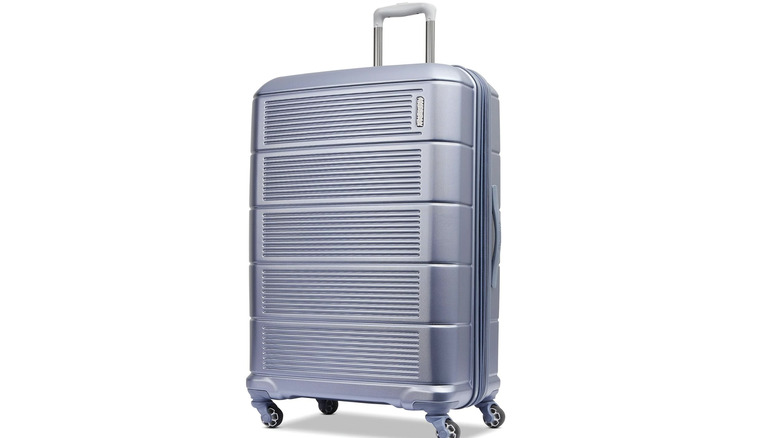 American Tourister Stratum 2.0 Valise rigide extensible en bleu ardoise