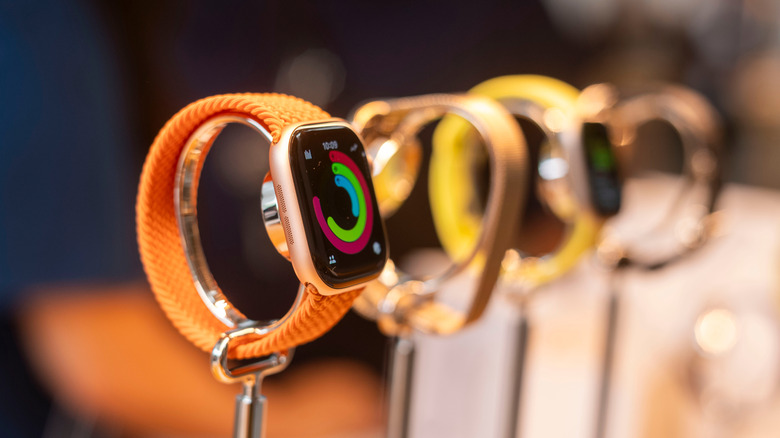 Modèles Apple Watch exposés