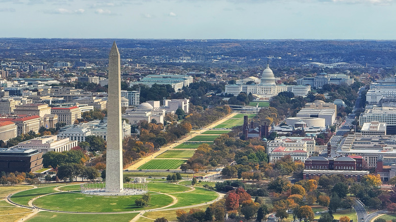 le centre commercial national de Washington DC