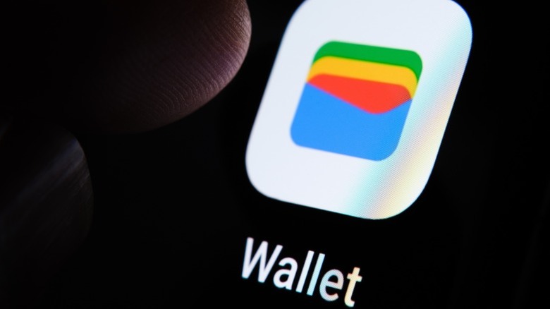 Icône de l'application Google Wallet sur un téléphone